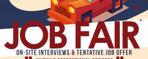 Drive-Thru Job Fair Flyer
